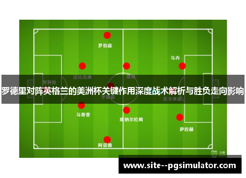 罗德里对阵英格兰的美洲杯关键作用深度战术解析与胜负走向影响 罗德里对阵英格兰的美洲杯关键作用深度战术解析与胜负走向影响